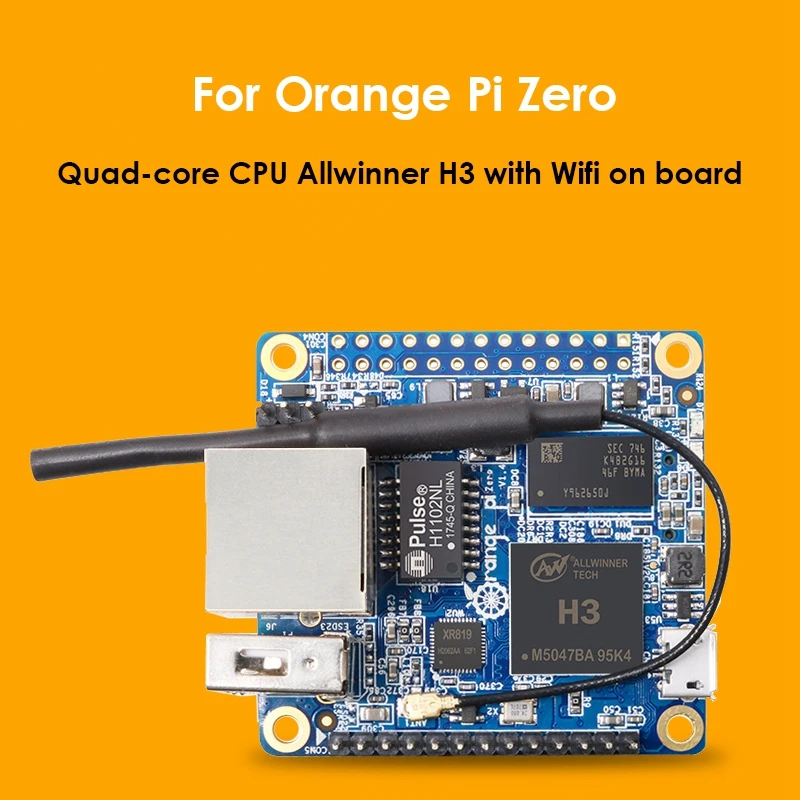 Плата разработки микроконтроллера программирования для Orange Pi Zero 512MB Allwinner H3
Плата разработки микроконтроллера программирования для Orange Pi Zero 512MB Allwinner H3