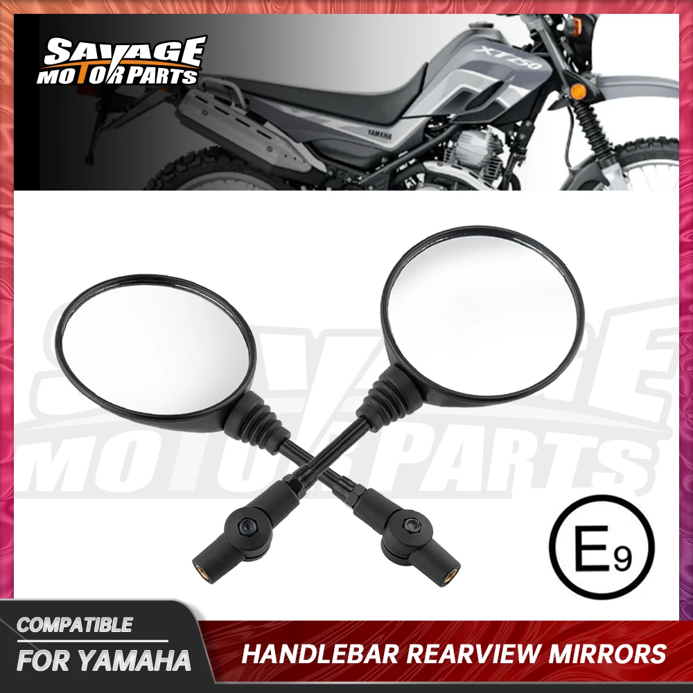 For YAMAHA XT250 XT225 SEROW TW200 Motorcycle Handlebar Rearview Mirrors TW 200 XT 250/225 2000-2022 Dirt Bike Rear View Mirror
For YAMAHA XT250 XT225 SEROW TW200 Motorcycle Handlebar Rearview Mirrors TW 200 XT 250/225 2000-2022 Dirt Bike Rear View Mirror