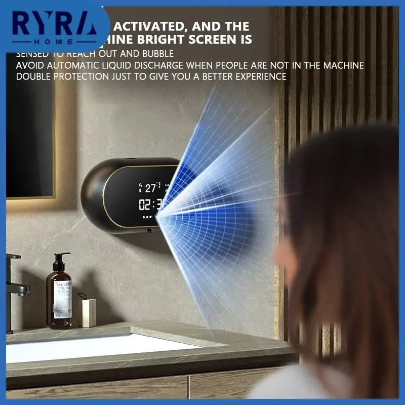Touchless Soap Dispenser Rechargeable Liquid Foam Machine Infrared Hand Sanitizer Infrared Sensor Kitchen Accessories Tools Usb
Touchless Soap Dispenser Rechargeable Liquid Foam Machine Infrared Hand Sanitizer Infrared Sensor Kitchen Accessories Tools Usb
