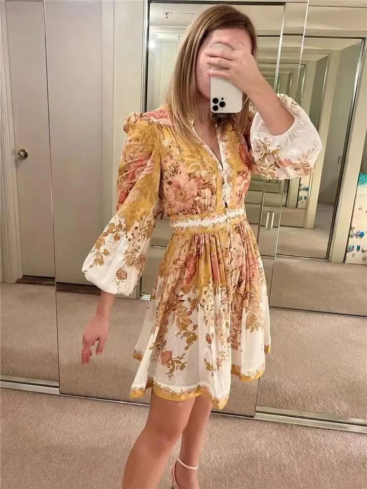 Puff Sleeve Dress Fashion Design 2023 Floral Elegant Dresses for Women Casual Dresses V Neck Short Dresses Women One Piece Dress
Puff Sleeve Dress Fashion Design 2023 Floral Elegant Dresses for Women Casual Dresses V Neck Short Dresses Women One Piece Dress