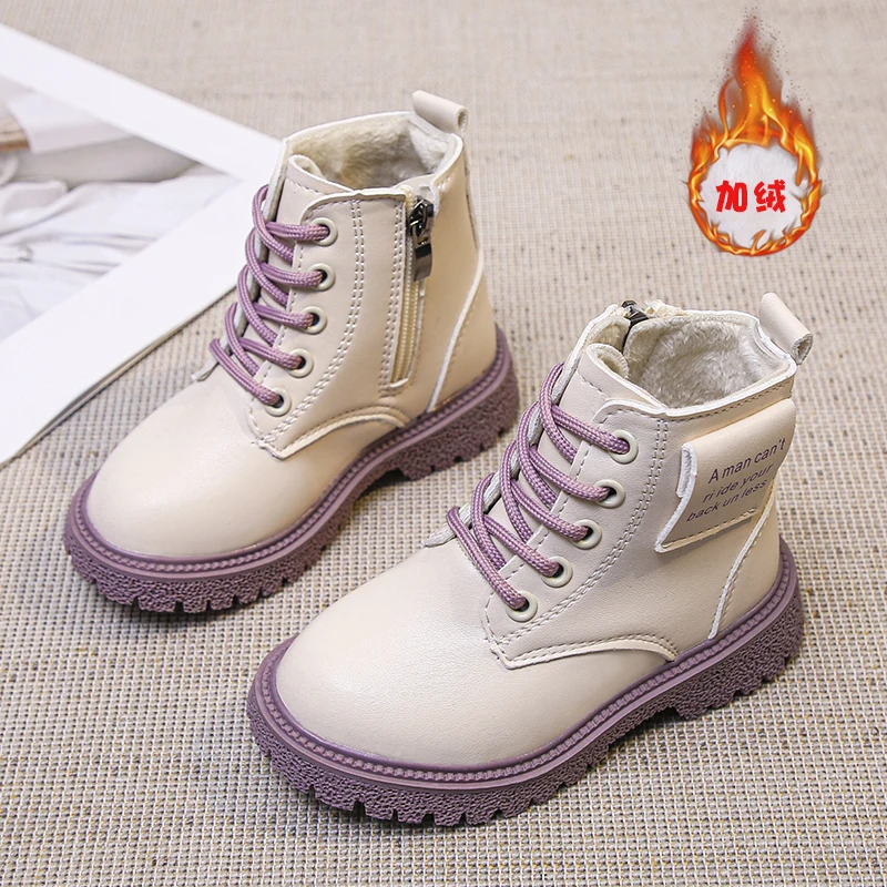 2022 New Autumn Winter Children Boots Pu Leather Girls Ankle Boots Zip Side Rubber Sole Fashion Boys Kids Martin Boots
2022 New Autumn Winter Children Boots Pu Leather Girls Ankle Boots Zip Side Rubber Sole Fashion Boys Kids Martin Boots