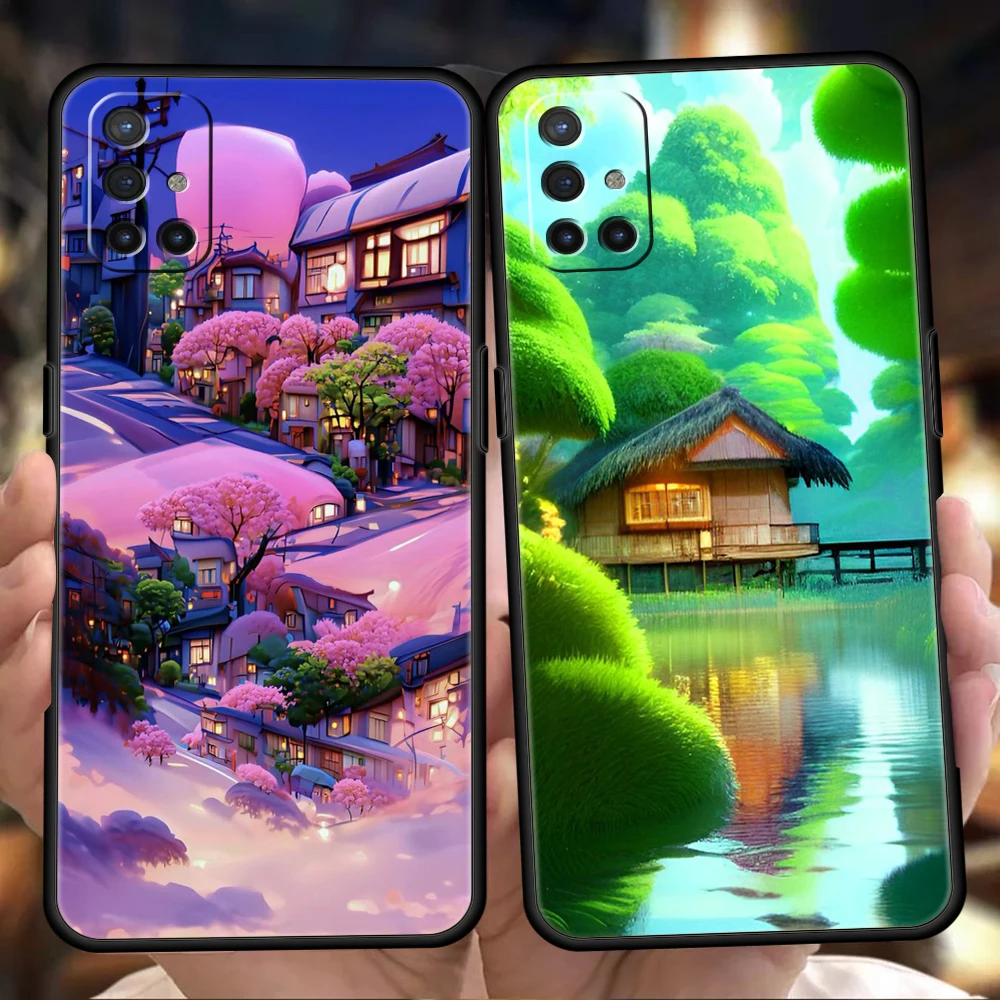 Japan Anime Landscape Luxury Phone Case For Oneplus Nord N100 N200 N10 10 7 8 9 7T 8T 9R 9RT CE 2 Z Pro 5G Fundas Silicone Cover
Japan Anime Landscape Luxury Phone Case For Oneplus Nord N100 N200 N10 10 7 8 9 7T 8T 9R 9RT CE 2 Z Pro 5G Fundas Silicone Cover