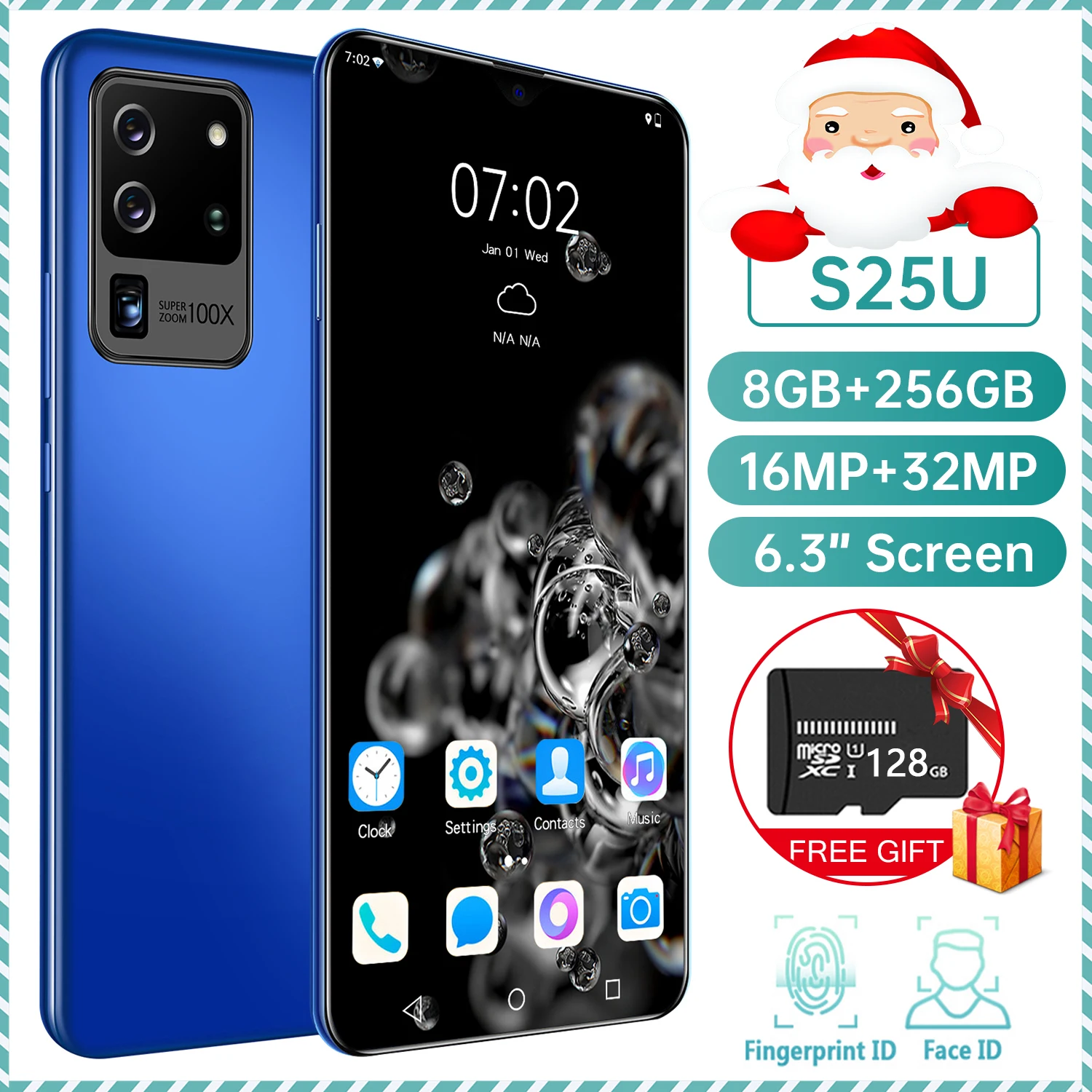 2021 New Fashion 5G Smartphone 8GB+256GB for Samsung galaxy S25U Cellphone Triple Card Slot Design Huawei Xiaomi Mobile Phone
2021 New Fashion 5G Smartphone 8GB+256GB for Samsung galaxy S25U Cellphone Triple Card Slot Design Huawei Xiaomi Mobile Phone