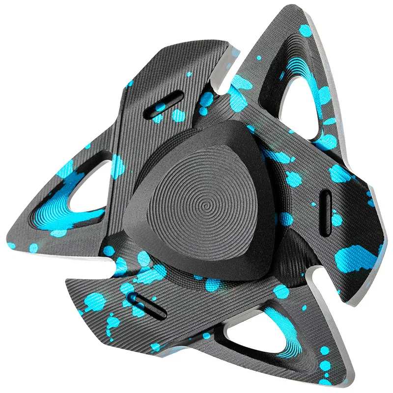 New Fidget gyro CKF Finger gyro Toy Adult Relaxation bearing EDC interfinger spiral three-leaf alloy high speed creative relief
New Fidget gyro CKF Finger gyro Toy Adult Relaxation bearing EDC interfinger spiral three-leaf alloy high speed creative relief