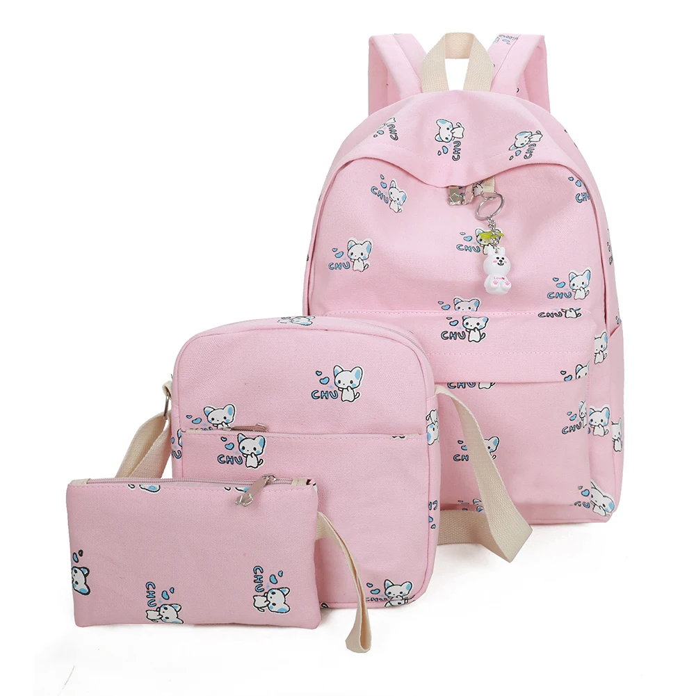 Casual Cute Rabbit School Bag Set Solid Color Simple Canvas Female Handbags for Women Backpack Designer for Daughter Gifts
Casual Cute Rabbit School Bag Set Solid Color Simple Canvas Female Handbags for Women Backpack Designer for Daughter Gifts