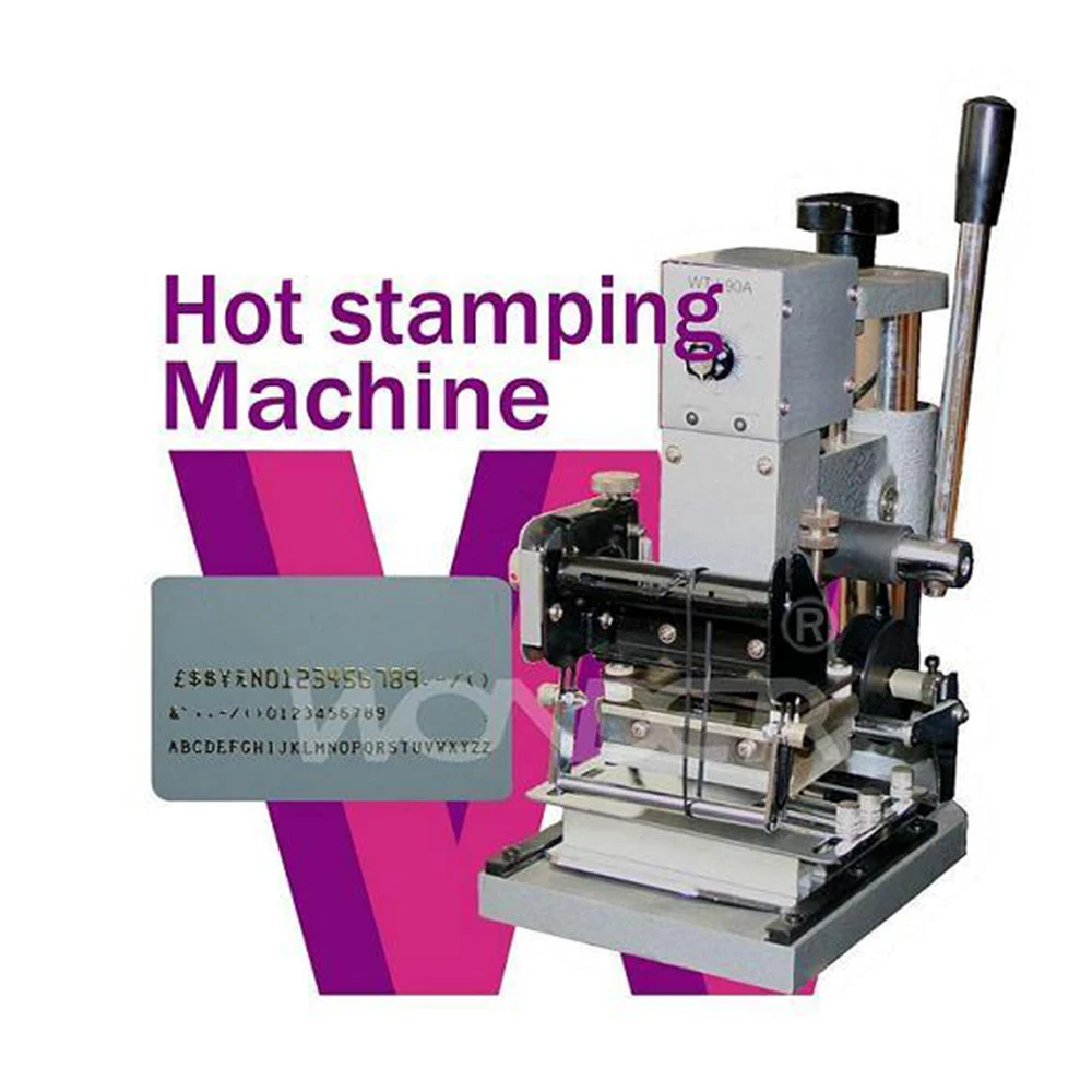 220V/110V Manual Hot Foil Bronzing Stamping Machine,PVC Card Embosser Printing Machine
220V/110V Manual Hot Foil Bronzing Stamping Machine,PVC Card Embosser Printing Machine