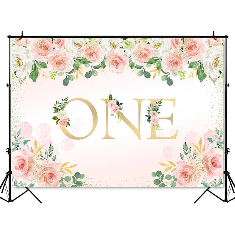 Floral First Birthday Party Backdrop Pink Floral ONE Birthday Party Decoration Boho Girls 1st Birthday Photography Background
Floral First Birthday Party Backdrop Pink Floral ONE Birthday Party Decoration Boho Girls 1st Birthday Photography Background