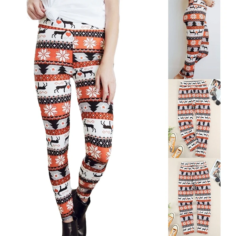 Women's Leggings Pants Print High Waist Leggings Happy Christmas Party Long Pants Color Ladies Xmas Trousers As Shown
Women's Leggings Pants Print High Waist Leggings Happy Christmas Party Long Pants Color Ladies Xmas Trousers As Shown