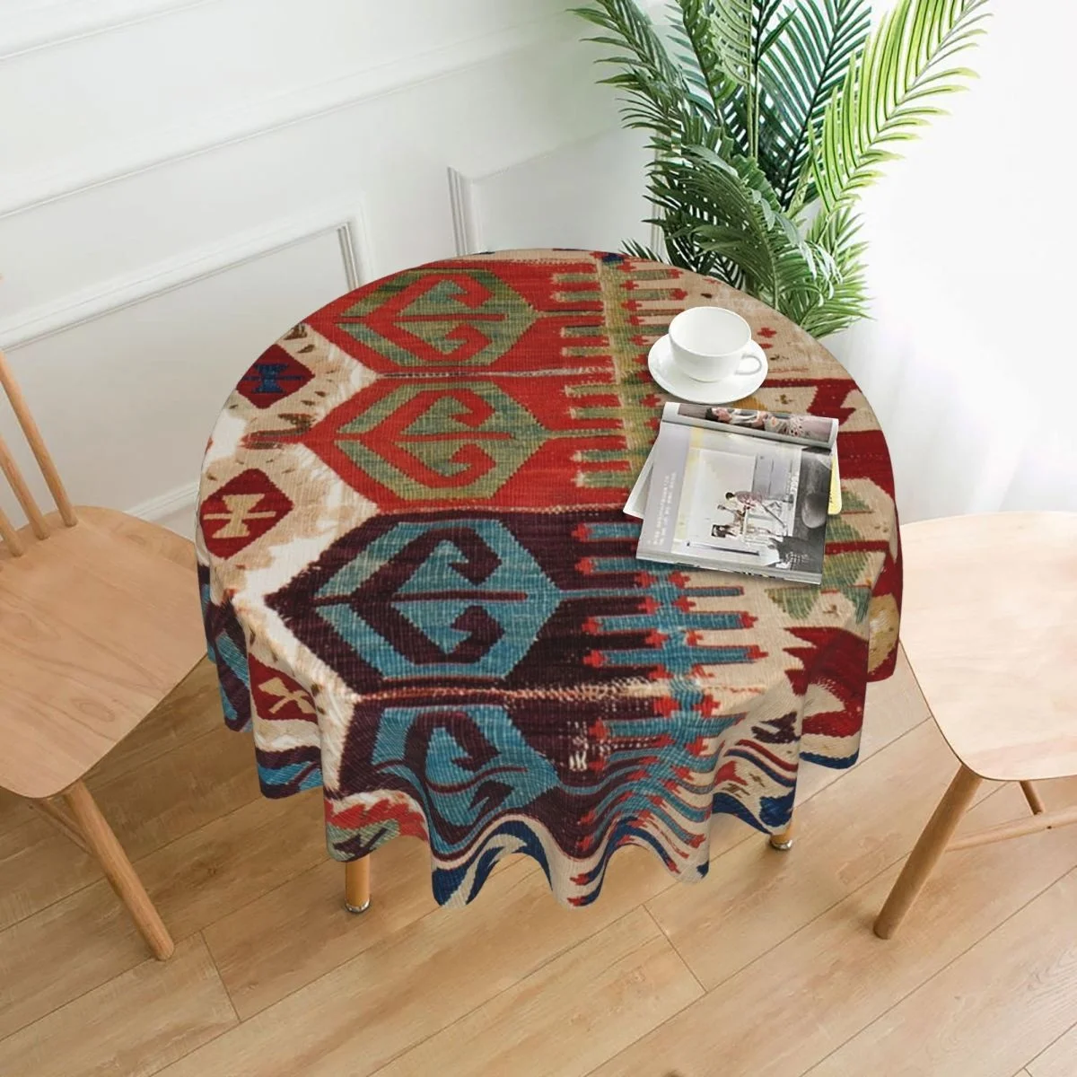 Aksaray Tribal Antique Turkish Kilim Print Tablecloth Tablecloths Polyester Creative Waterproof Round Picnic Blanket for Kitchen
Aksaray Tribal Antique Turkish Kilim Print Tablecloth Tablecloths Polyester Creative Waterproof Round Picnic Blanket for Kitchen