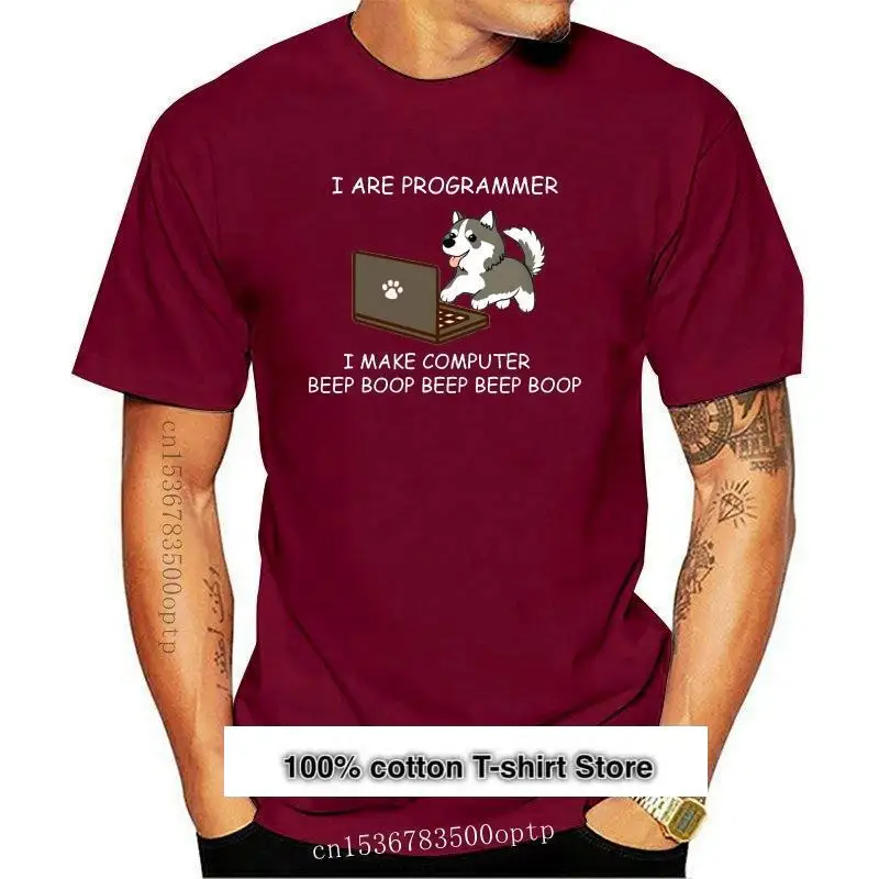 Camiseta de HUSKY I является программатором для мужчин и женщин, camiseta с мужской надписью «I MAKE компьютер BOOP», одежда для женщин
Camiseta de HUSKY I является программатором для мужчин и женщин, camiseta с мужской надписью «I MAKE компьютер BOOP», одежда для женщин