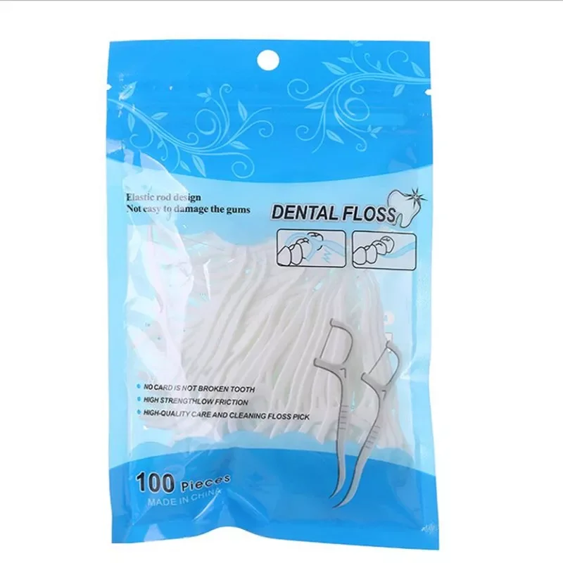 100 Pcs/Lot Disposable Dental Flosser Interdental Brush Teeth Stick Toothpicks Floss Pick Oral Gum Teeth Cleaning Care
100 Pcs/Lot Disposable Dental Flosser Interdental Brush Teeth Stick Toothpicks Floss Pick Oral Gum Teeth Cleaning Care