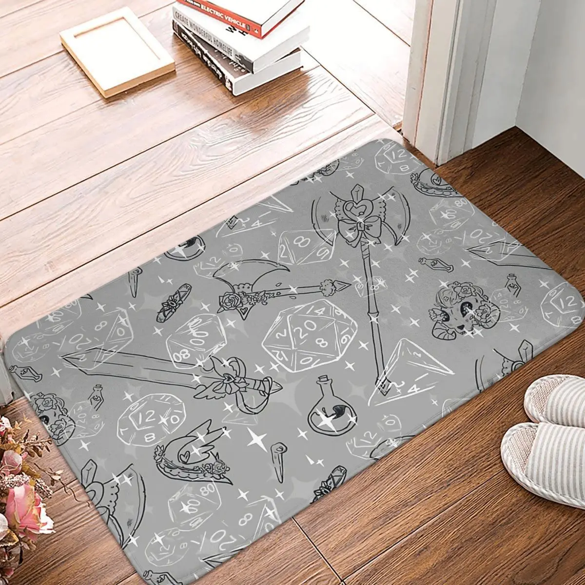 DnD Game Non-slip Doormat Gear Dice D20 Bath Bedroom Mat Prayer Carpet Indoor Modern Decor
DnD Game Non-slip Doormat Gear Dice D20 Bath Bedroom Mat Prayer Carpet Indoor Modern Decor
