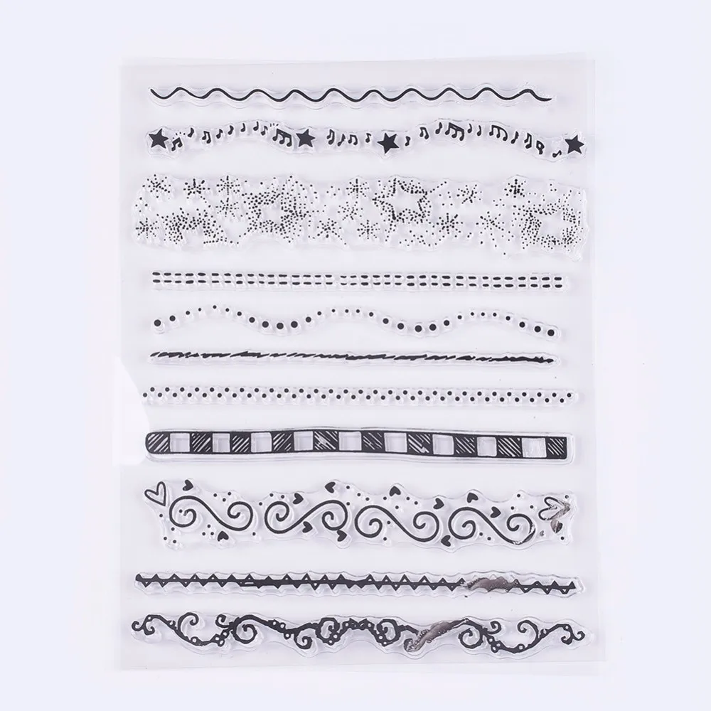 1Sheet Silicone Stamps for DIY Scrapbooking Photo Album Decorative Cards Making Clear 4~23x121~135mm
1Sheet Silicone Stamps for DIY Scrapbooking Photo Album Decorative Cards Making Clear 4~23x121~135mm