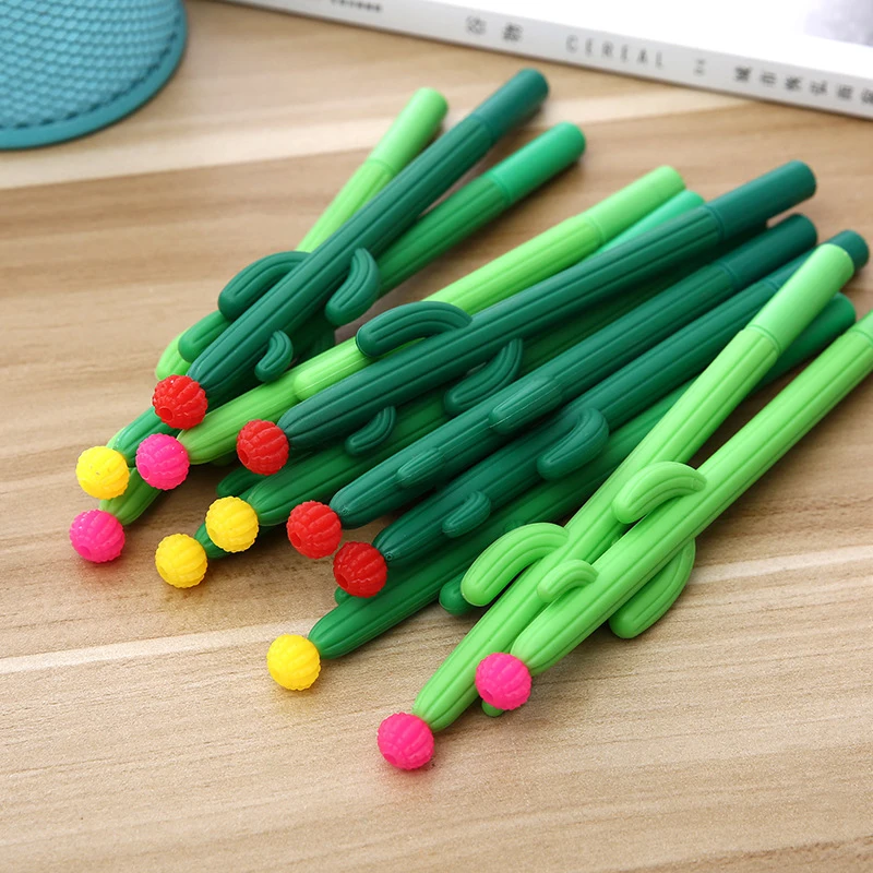 Manufacturer Direct Creative Cactus Gel Pen Factory Black Pen Pen Student Stationery Gel Ink Pen Cute Stationery
Manufacturer Direct Creative Cactus Gel Pen Factory Black Pen Pen Student Stationery Gel Ink Pen Cute Stationery