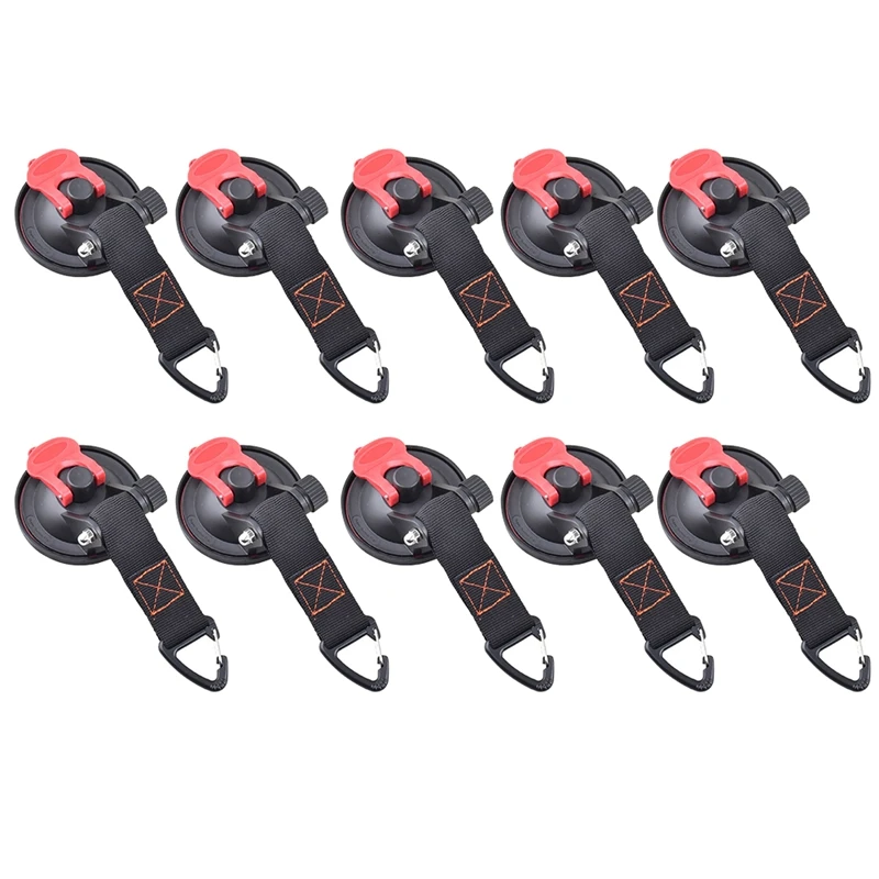 10Pcs Camping Suction Cup Strong Suction Heavy Duty Cups With Securing Hook Tie Down For Car Side Awning Boat Tent
10Pcs Camping Suction Cup Strong Suction Heavy Duty Cups With Securing Hook Tie Down For Car Side Awning Boat Tent