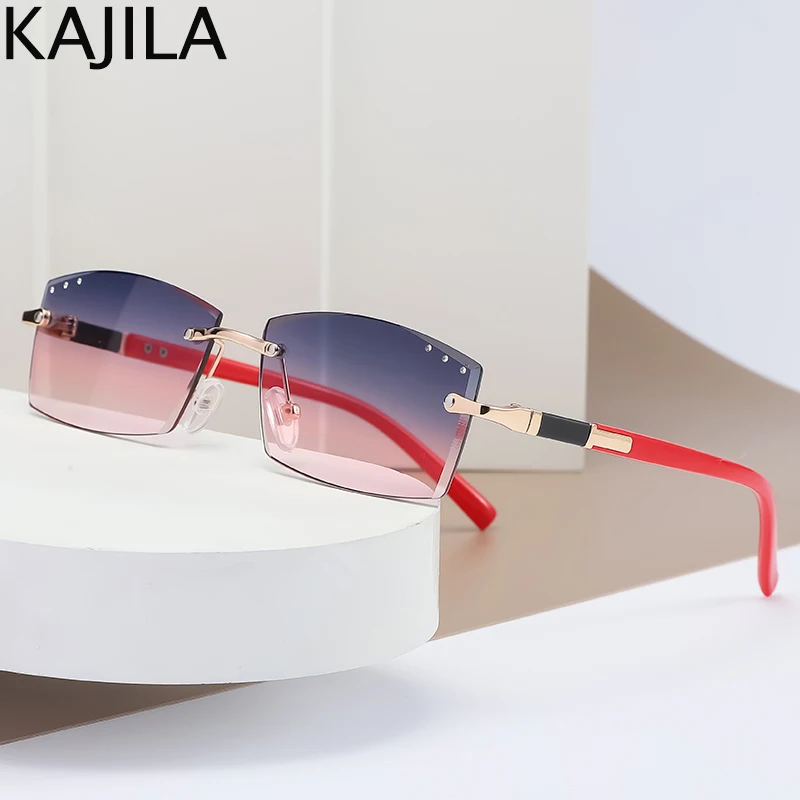 Small Rimless Rectangle Sunglasses Women 2022 Trendy Frameless Sun Glasses For Men Vintage Eyewear Shades UV400 Gafas De Sol
Small Rimless Rectangle Sunglasses Women 2022 Trendy Frameless Sun Glasses For Men Vintage Eyewear Shades UV400 Gafas De Sol