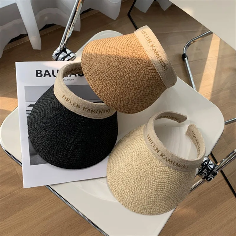 Empty Top Straw Hat Travel Sunshade Sun Hat Cap Trendy Superlite Beach Foldable Roll Up Cap Visor Cap For Womens
Empty Top Straw Hat Travel Sunshade Sun Hat Cap Trendy Superlite Beach Foldable Roll Up Cap Visor Cap For Womens
