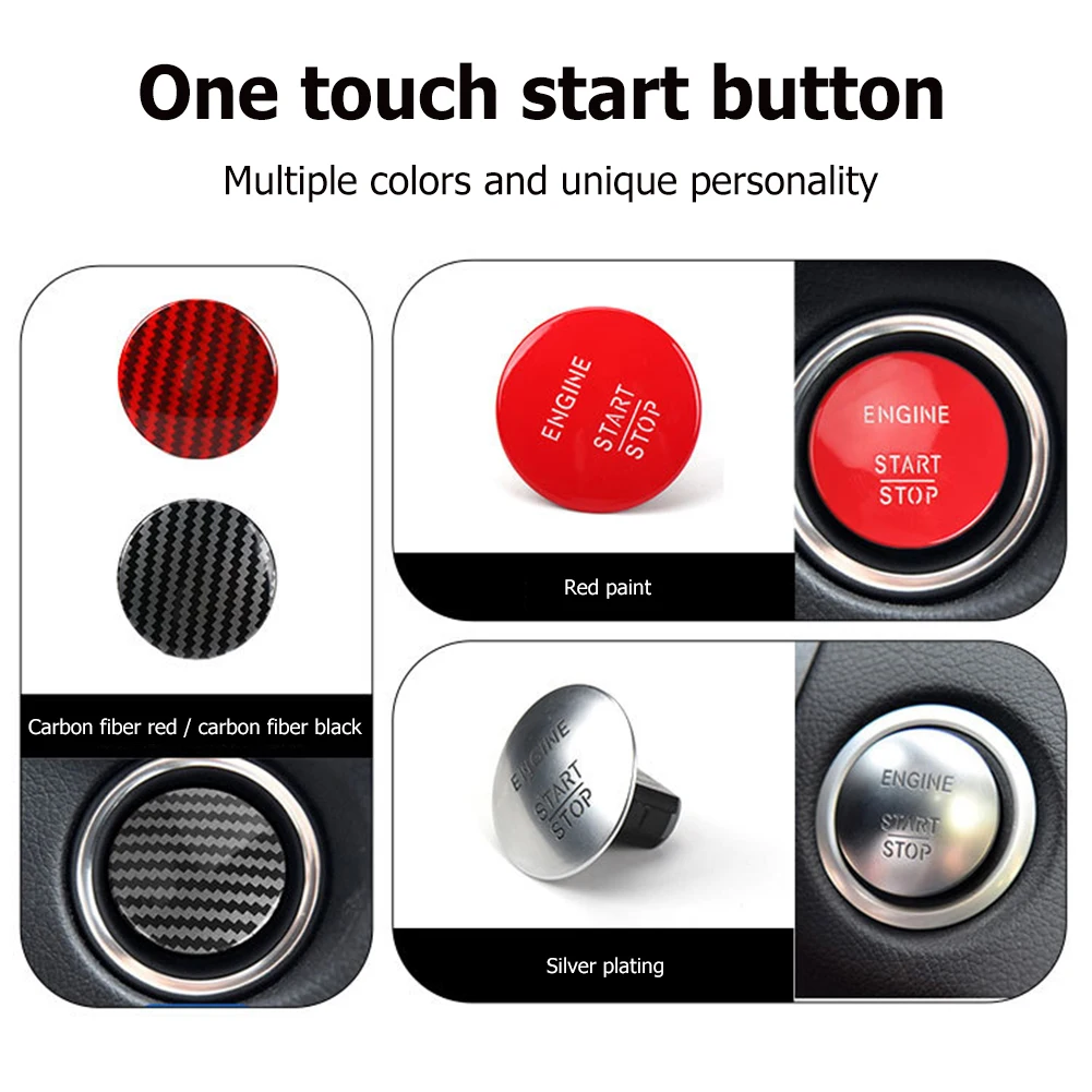 Car Engine Start Stop Push Button Switch One-click Start Keyless for Mercedes W176 W204 W212 W207 W292 C E S GCL ML GL Class
Car Engine Start Stop Push Button Switch One-click Start Keyless for Mercedes W176 W204 W212 W207 W292 C E S GCL ML GL Class