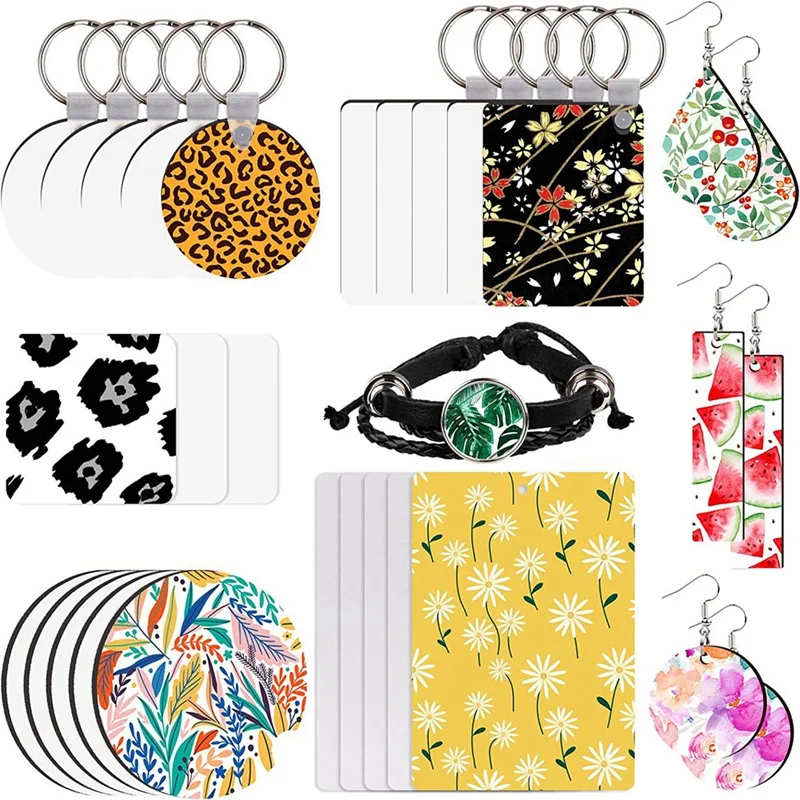 27Pcs Sublimation Blanks Products Set DIY Keychain Coaster Refrigerator Magnets Air Freshener Blanks For Crafts Printing
27Pcs Sublimation Blanks Products Set DIY Keychain Coaster Refrigerator Magnets Air Freshener Blanks For Crafts Printing