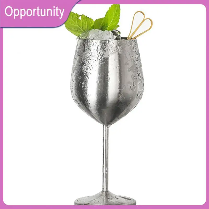 Inner Layer Drawing Stainless Steel Wine Glass Thickened Sturdy Durable Wine Glass Cups Anti-corrosion Whiskey Drinking Goblet
Inner Layer Drawing Stainless Steel Wine Glass Thickened Sturdy Durable Wine Glass Cups Anti-corrosion Whiskey Drinking Goblet