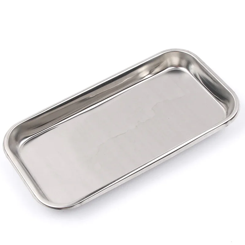 1PC Stainless Steel Doctor Surgical Dental Tray False Nails Dish Tools Cosmetic Storage Tray Nail Art Equipment Plate New style
1PC Stainless Steel Doctor Surgical Dental Tray False Nails Dish Tools Cosmetic Storage Tray Nail Art Equipment Plate New style