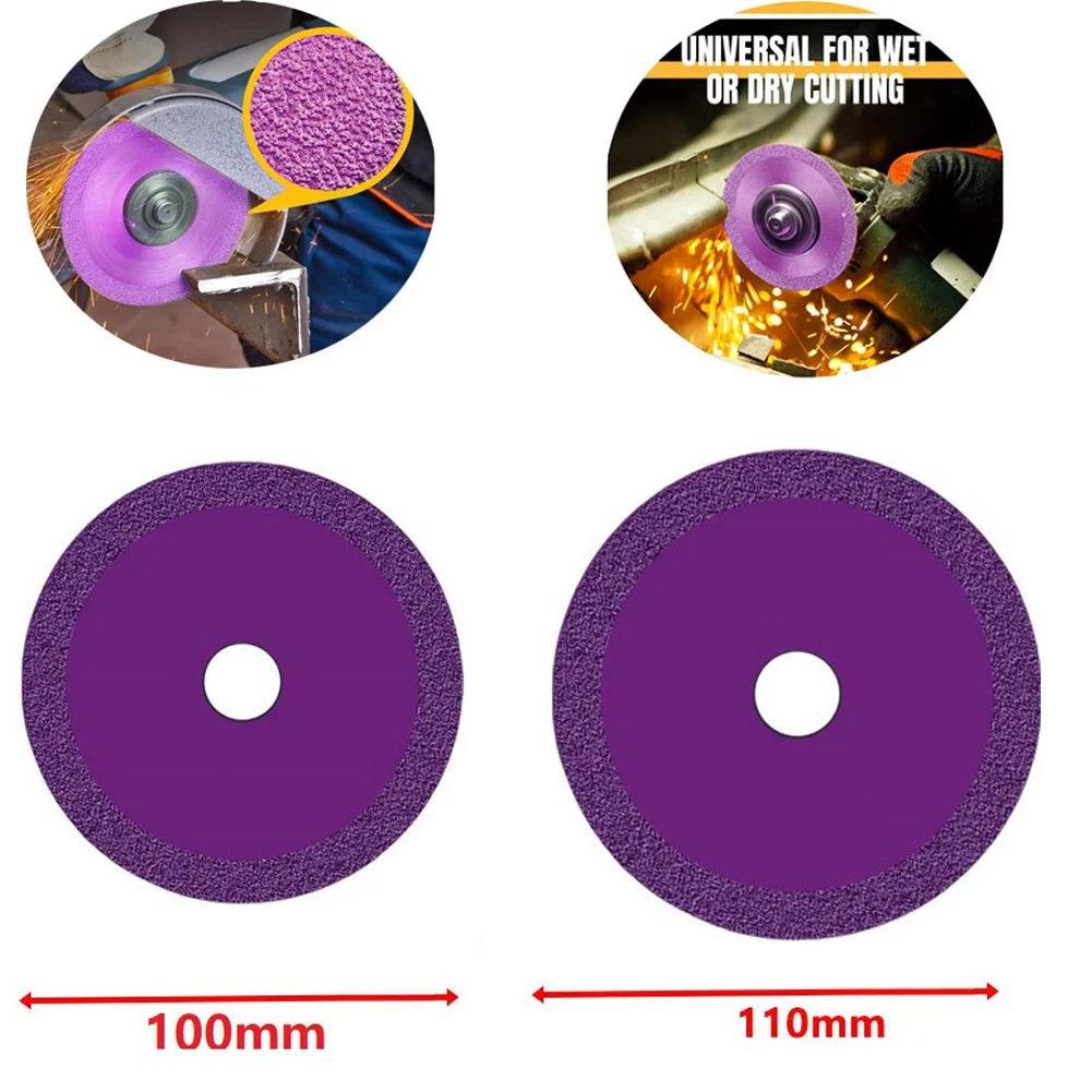 Cutting Dics Diamond Blade Cutter Universal 100*20*10mm /110*20*10mm For Cutting Marble Ceramic Tile Vitrified Brick Granite
Cutting Dics Diamond Blade Cutter Universal 100*20*10mm /110*20*10mm For Cutting Marble Ceramic Tile Vitrified Brick Granite