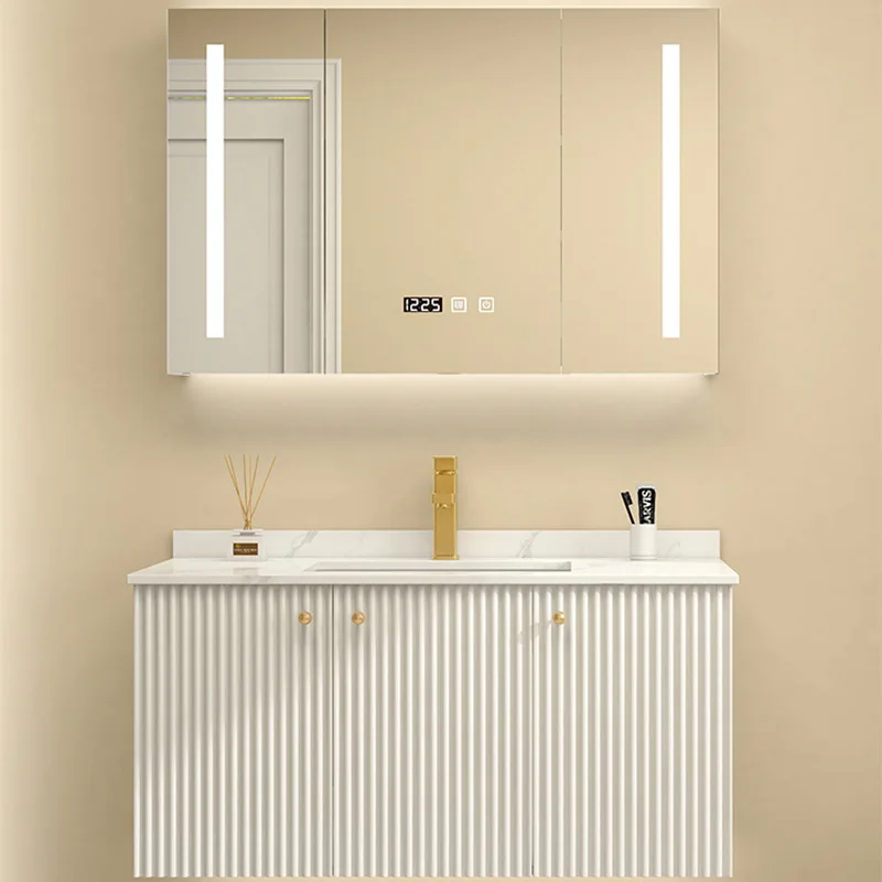 Slate countertop combination bathroom cabinet Modern smart toilet washbasin Multi-layer board household washbasin
Slate countertop combination bathroom cabinet Modern smart toilet washbasin Multi-layer board household washbasin