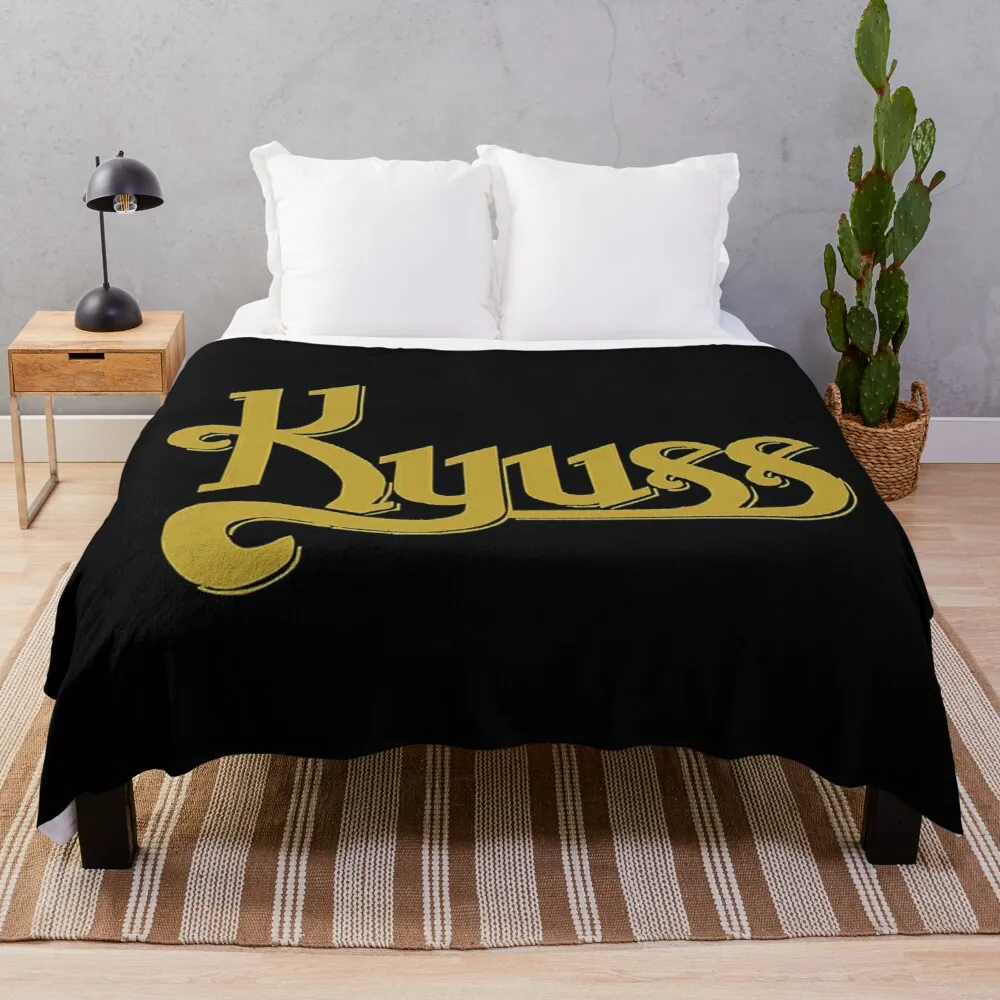 

Плед для музыки Kyuss, мягкое одеяло, пушистая ворсистая теплая кровать, модное дизайнерское одеяло s