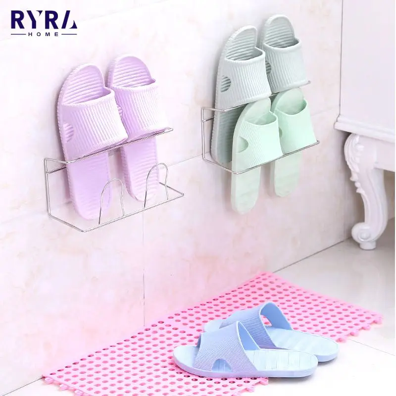 Stainless Steel Shoes Rack Bathroom Holder Wall Mount Self Adhesive Slipper Hanging Shelf Organizer Indoor Kitchen Storage Rack
Stainless Steel Shoes Rack Bathroom Holder Wall Mount Self Adhesive Slipper Hanging Shelf Organizer Indoor Kitchen Storage Rack