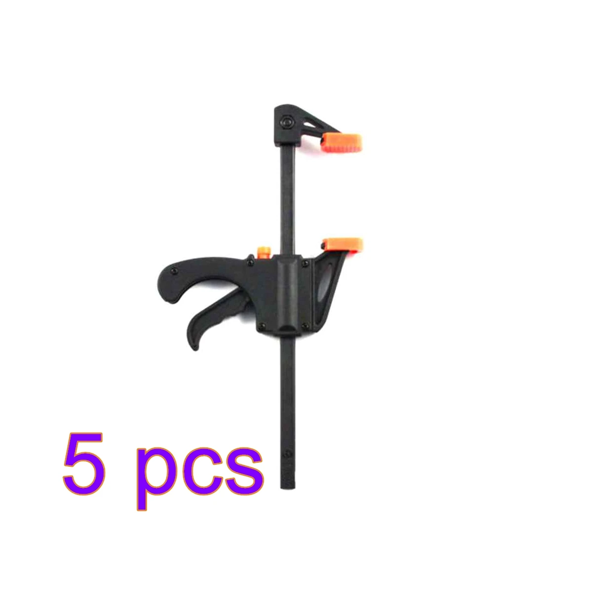 5pcs 4 inch F Shaped Woodworking Clamp Ratchet Bar Clamp DIY Carpentry Clip Home Tools Woodworking Clamp Ratchet Bar Clamp
5pcs 4 inch F Shaped Woodworking Clamp Ratchet Bar Clamp DIY Carpentry Clip Home Tools Woodworking Clamp Ratchet Bar Clamp