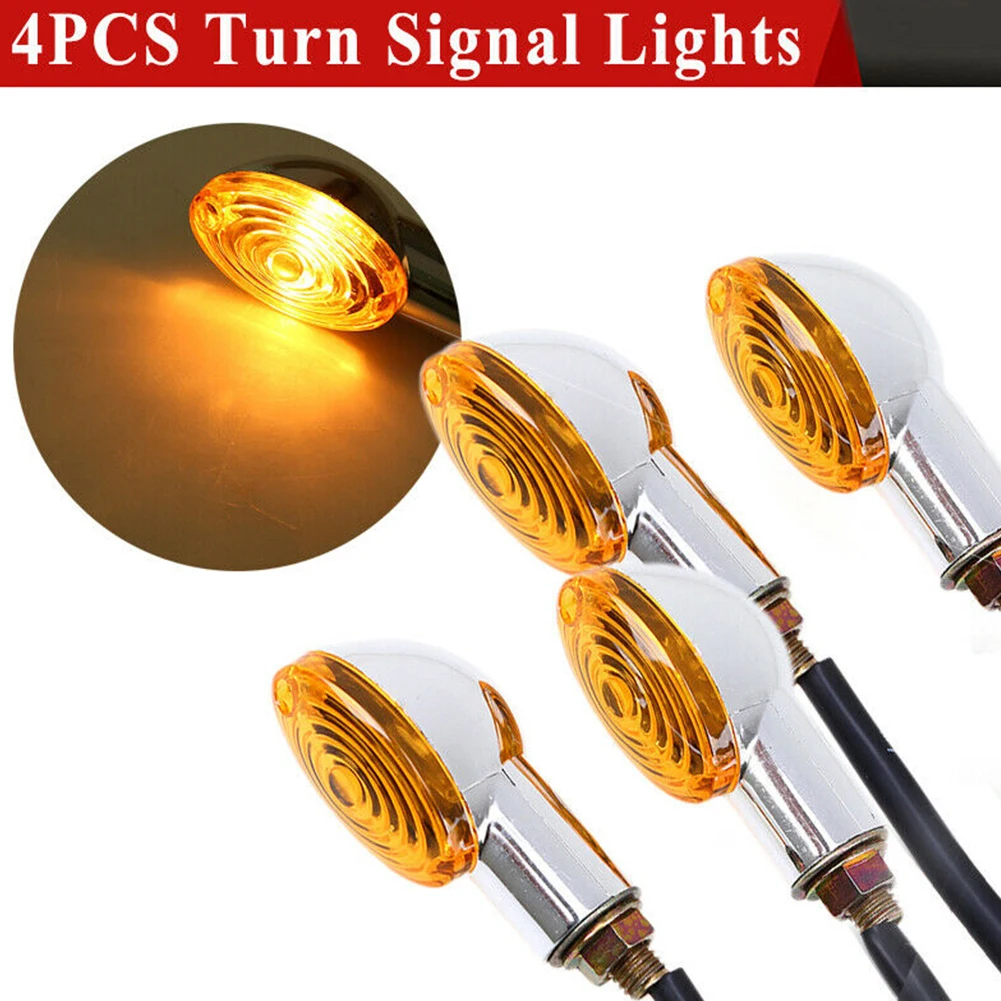 4 X Motorcycle Turn Signal Lights Indicator Universal For Honda For Suz Motorcycle Accessories High-quality Turn Signal
4 X Motorcycle Turn Signal Lights Indicator Universal For Honda For Suz Motorcycle Accessories High-quality Turn Signal
