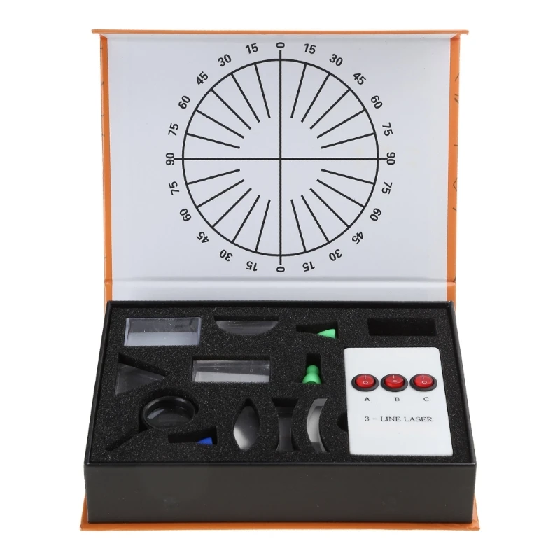 1 Set Optical Concave Convex Lens Prism Set Physical Optical Laboratory Equipment 23cmx16cm Dropship 
1 Set Optical Concave Convex Lens Prism Set Physical Optical Laboratory Equipment 23cmx16cm Dropship