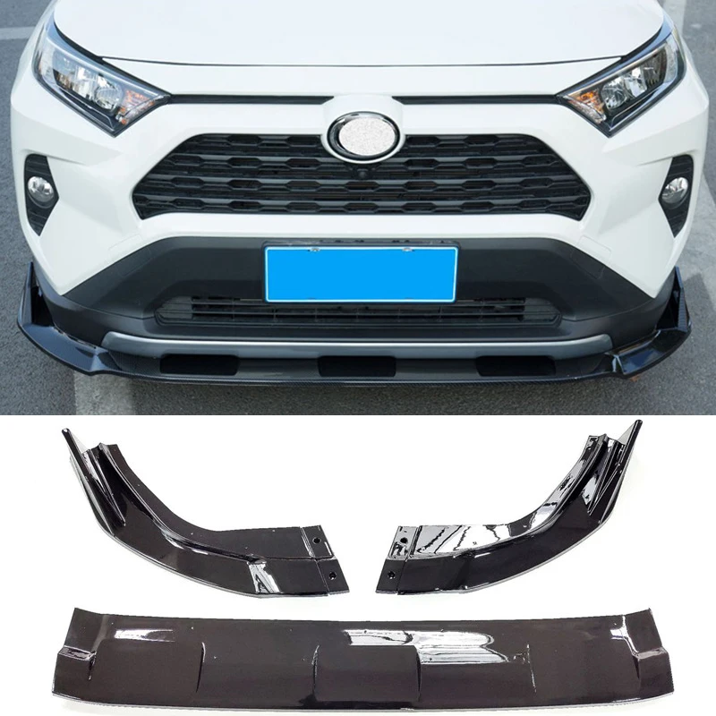 For 3PCS NEW Toyota RAV4 ABS Front Bumper Diffuser Lip Splitter Anti - Collision Black Accessories Refit 2020 2021 2022 Year
For 3PCS NEW Toyota RAV4 ABS Front Bumper Diffuser Lip Splitter Anti - Collision Black Accessories Refit 2020 2021 2022 Year
