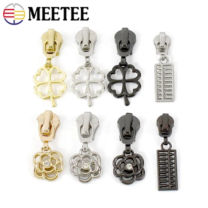 5Pcs 3# 5# Zipper Puller Slider for Metal Zippers Bag Jacket Clothes Decorative Zip Pull Head DIY Repair Kits Sewing Accessories
5Pcs 3# 5# Zipper Puller Slider for Metal Zippers Bag Jacket Clothes Decorative Zip Pull Head DIY Repair Kits Sewing Accessories