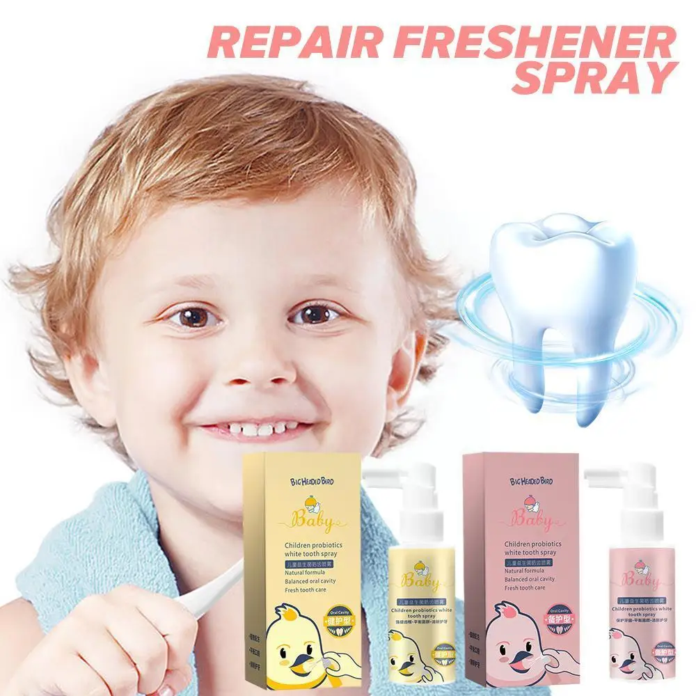 Baby Teeth Paste Kids Oral Mouth Cleaning Spray Fruit Freshener Mouth Teeth Spray Healthy Flavor Protection U2U9
Baby Teeth Paste Kids Oral Mouth Cleaning Spray Fruit Freshener Mouth Teeth Spray Healthy Flavor Protection U2U9