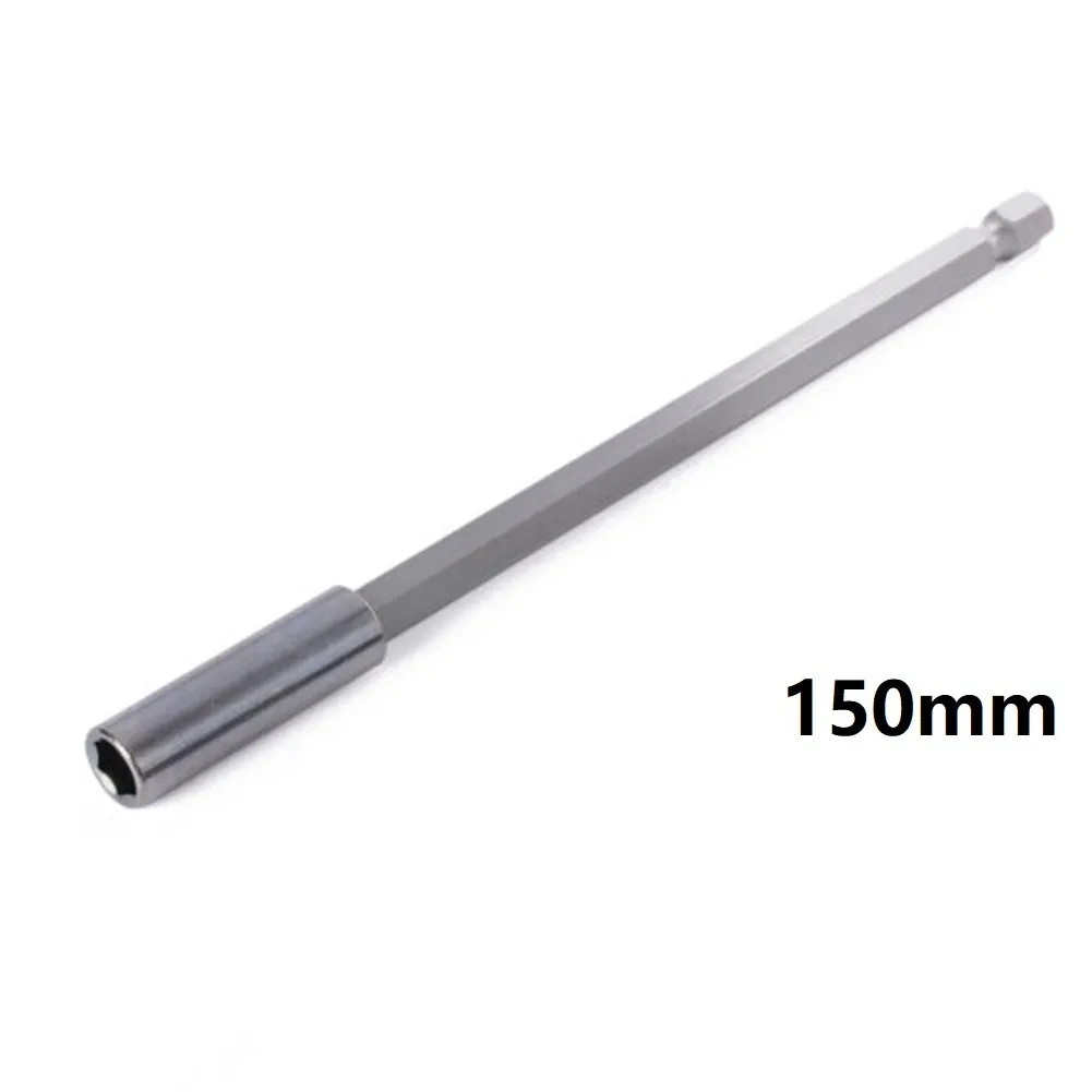 150mm Magnetic Extension Hex Bit Holder Shank Screwdriver Extra Strong Tool Extension Rod Pneumatic Drill Electric Screw Socket
150mm Magnetic Extension Hex Bit Holder Shank Screwdriver Extra Strong Tool Extension Rod Pneumatic Drill Electric Screw Socket
