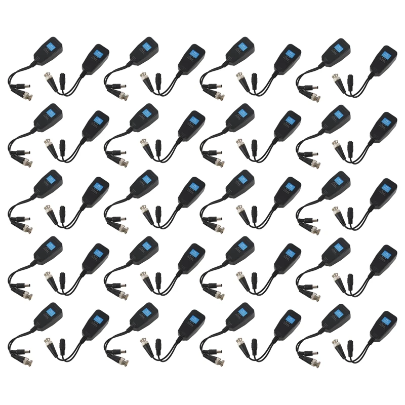 Top Deals 40X HD-CVI/TVI/AHD Passive Video Balun With Power Connector And RJ45 CAT5 Data Transmitter
Top Deals 40X HD-CVI/TVI/AHD Passive Video Balun With Power Connector And RJ45 CAT5 Data Transmitter