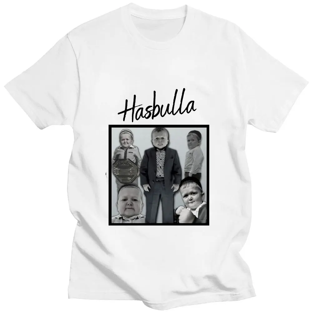 Hasbulla Fighting Meme Mini Khabib Blogger 2022 Summer Short Sleeve Cotton Loose Casual Man T-Shirt Simple Harajuku Poster Print
Hasbulla Fighting Meme Mini Khabib Blogger 2022 Summer Short Sleeve Cotton Loose Casual Man T-Shirt Simple Harajuku Poster Print