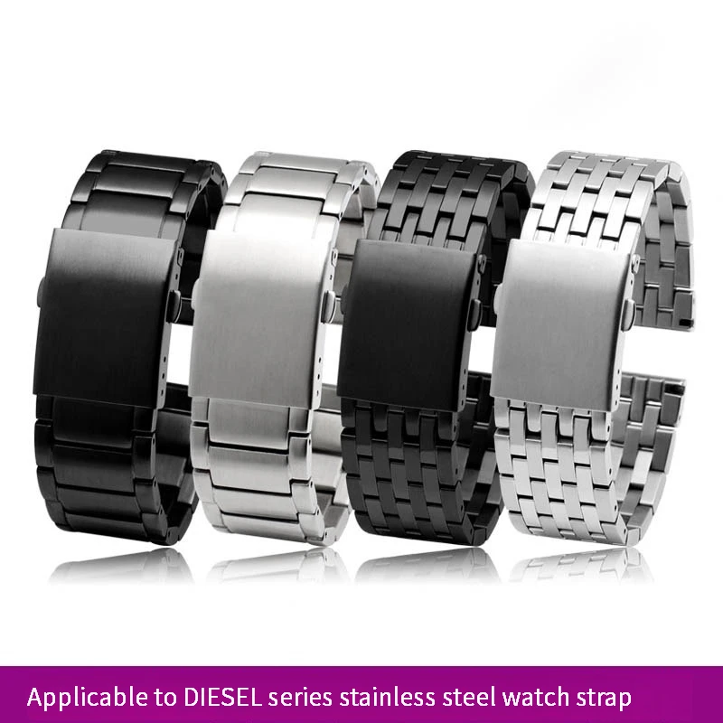 Stainless Steel Watch Strap for diesel DZ4316/7395/7305/7401 Metal Solid Wrist watchband Men Bracelet 24mm 26mm 28mm 30mm
Stainless Steel Watch Strap for diesel DZ4316/7395/7305/7401 Metal Solid Wrist watchband Men Bracelet 24mm 26mm 28mm 30mm