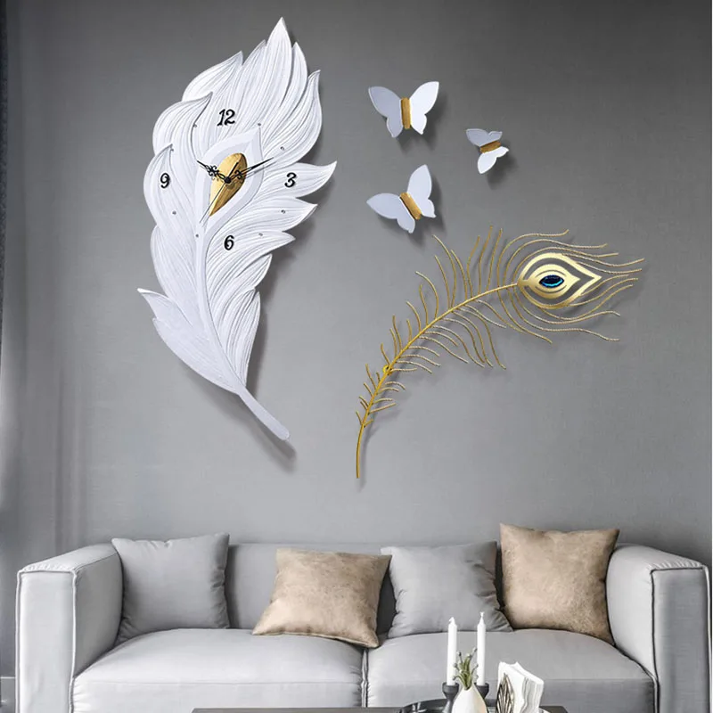 Industrial Luxury Bedroom Watch Wall Big Camera White Quiet Watch Wall Feather Nordic Horloge Murale Watch Wall Free Shiping
Industrial Luxury Bedroom Watch Wall Big Camera White Quiet Watch Wall Feather Nordic Horloge Murale Watch Wall Free Shiping