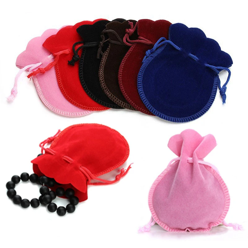 10pcs/Lot Velvet Bag Jewelry Packaging Gift Wedding Packing Favors Pouches Drawstring Round 7x9 9x12cm Drawable Bags Accessories
10pcs/Lot Velvet Bag Jewelry Packaging Gift Wedding Packing Favors Pouches Drawstring Round 7x9 9x12cm Drawable Bags Accessories