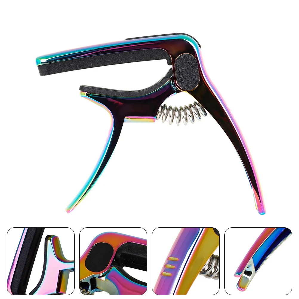 Capo Acoustic Guitar Portable Pro Tools Flat Accessories Single String Multitool Trigger Key Clamp Capos Component