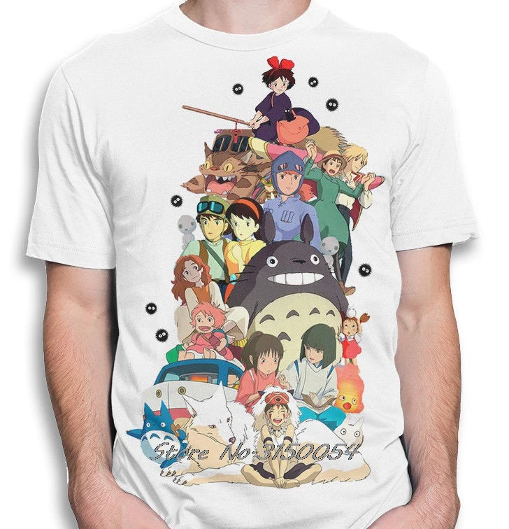 Studio Ghibli Combo T Shirt Hayao Miyazaki Anime T-shirt Men'S Women Youth T Shirt Cool Fashion Cotton Tees Harajuku
Studio Ghibli Combo T Shirt Hayao Miyazaki Anime T-shirt Men'S Women Youth T Shirt Cool Fashion Cotton Tees Harajuku