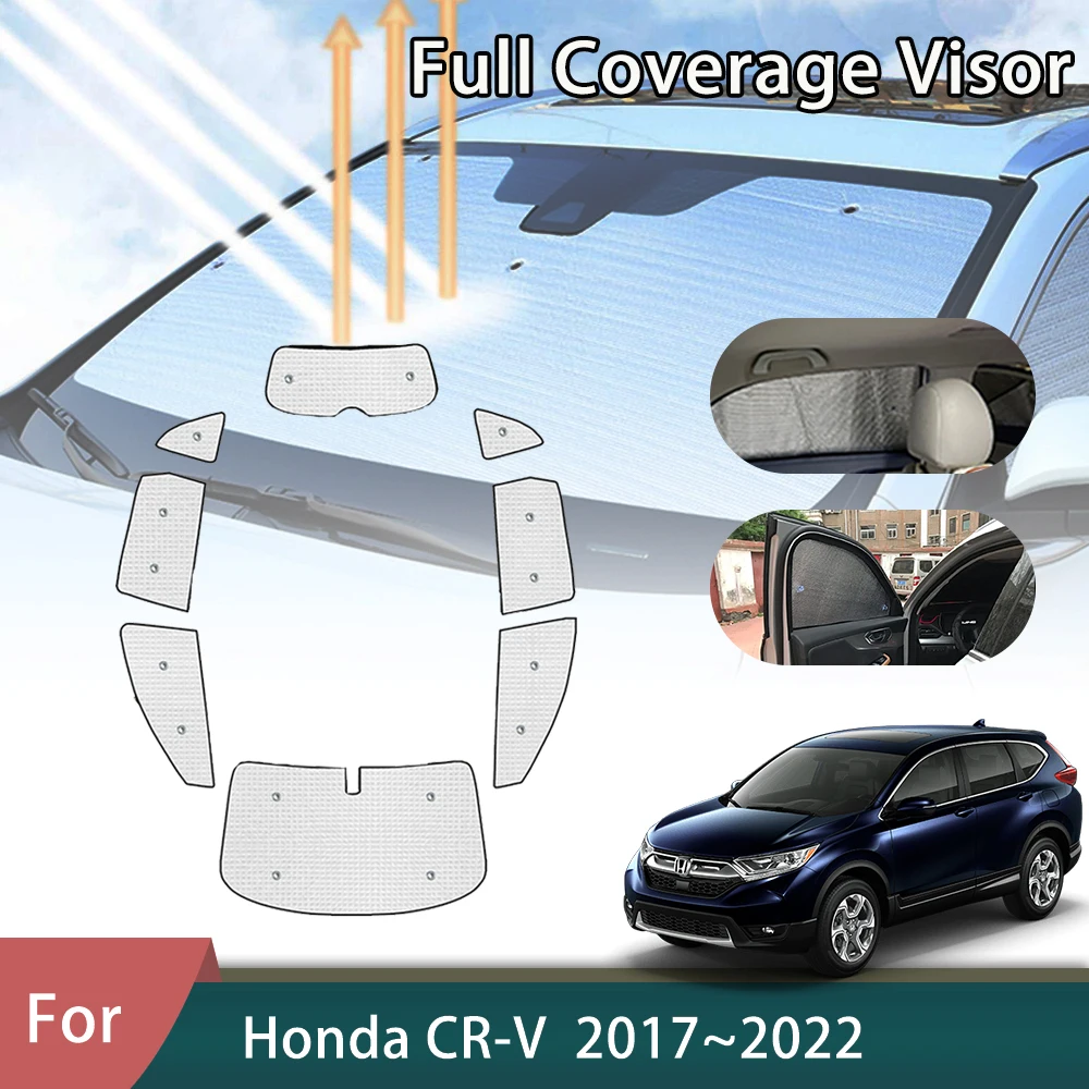 Car Full Coverage Sunshades For Honda CR-V CRV CR V 2017~2022 2018 Anti-UV Window Shading Sun Visor Windshield Cover Accessories
Car Full Coverage Sunshades For Honda CR-V CRV CR V 2017~2022 2018 Anti-UV Window Shading Sun Visor Windshield Cover Accessories