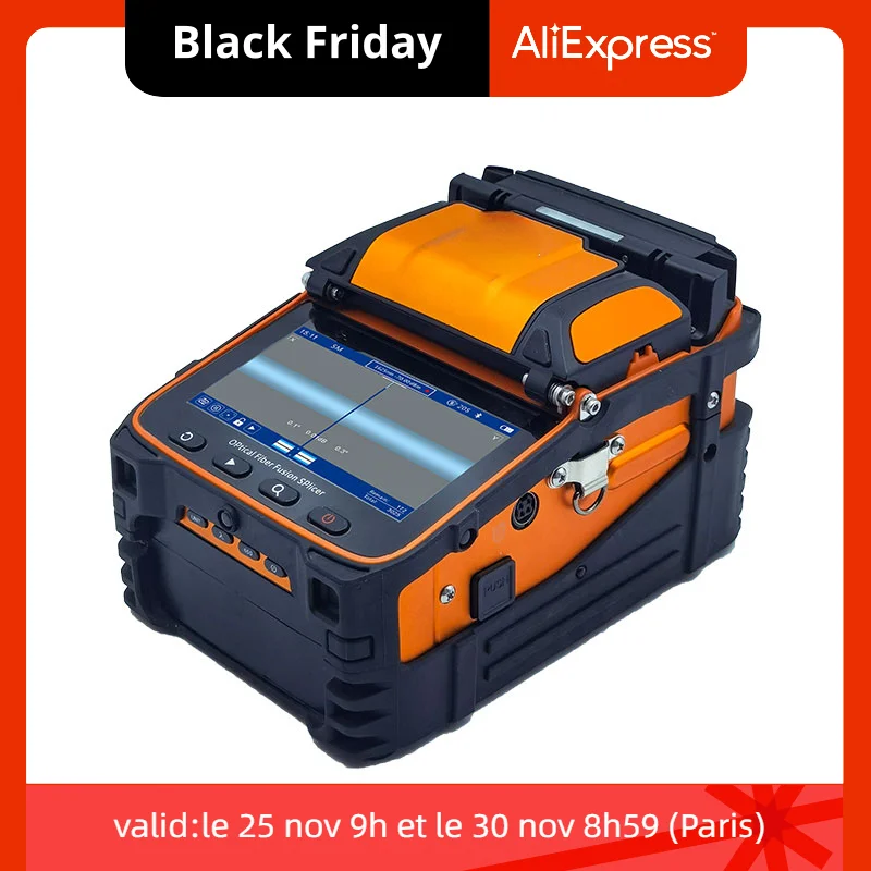Six motors ARC fusion splicing machine Signal Fire AI-9 optical fusion splicer
Six motors ARC fusion splicing machine Signal Fire AI-9 optical fusion splicer