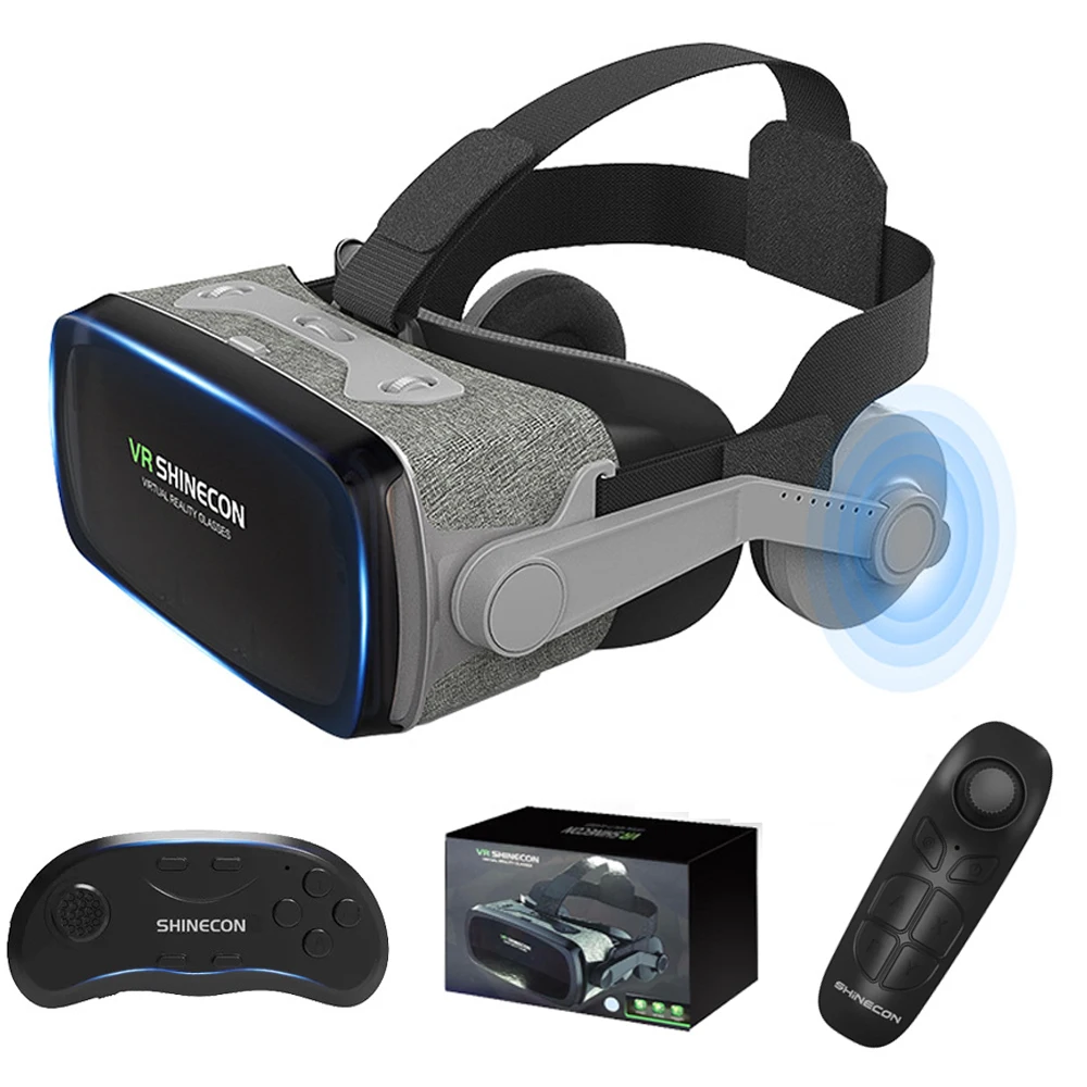 Оригинальные очки виртуальной реальности G07E шлем 3D для смартфонов с диагональю
