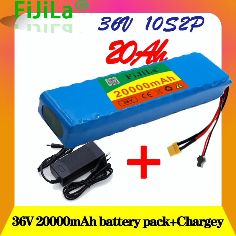 36V 20Ah 10S2P 18650 Rechargeable battery pack 20000mAh,modified Bicycles,electric vehicle 42V Protection PCB +42V Charger
36V 20Ah 10S2P 18650 Rechargeable battery pack 20000mAh,modified Bicycles,electric vehicle 42V Protection PCB +42V Charger