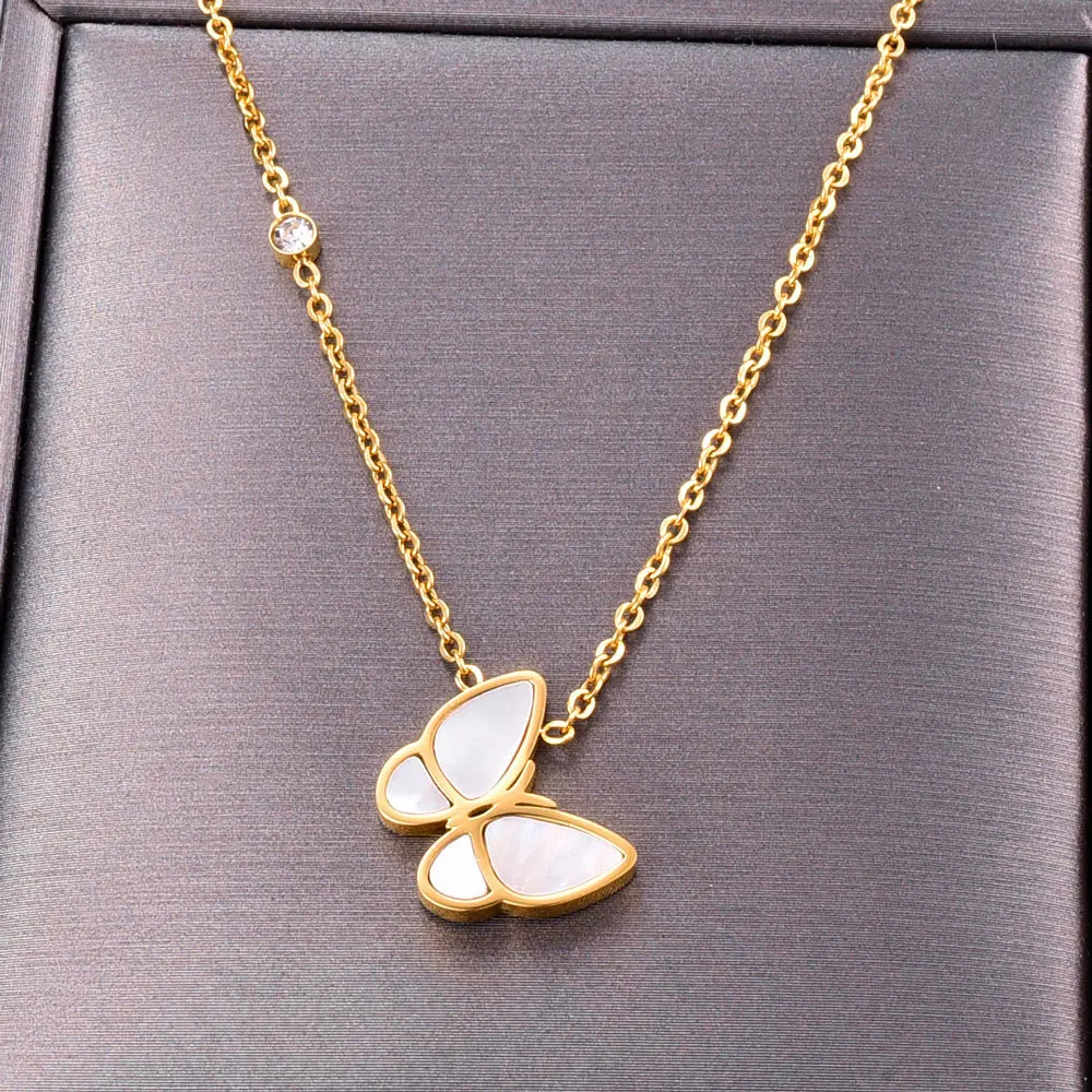 999 Pure Gold Pearl Shell Butterfly Necklace Fo Women Butterfly Clavicle Chain18k Yellow Gold Valentine's Day Fine Jewelry Gifts
999 Pure Gold Pearl Shell Butterfly Necklace Fo Women Butterfly Clavicle Chain18k Yellow Gold Valentine's Day Fine Jewelry Gifts