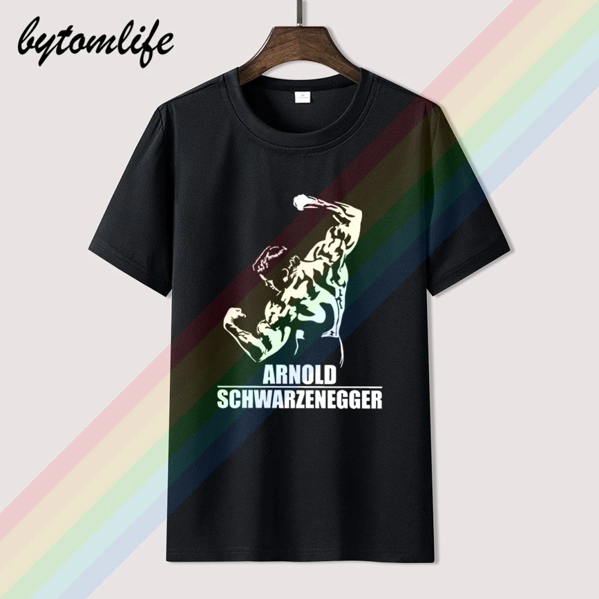 Arnold Schwarzenegger T-Shirt Fitness Bodybuilding Lifestyle California Men's Women's 100% Cotton Short Sleeves Tops Tee Unisex
Arnold Schwarzenegger T-Shirt Fitness Bodybuilding Lifestyle California Men's Women's 100% Cotton Short Sleeves Tops Tee Unisex