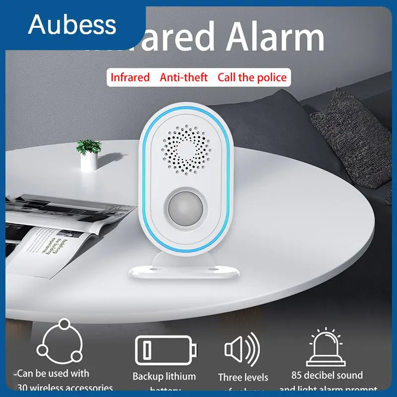 Home Security Alarm High Sensitivity Wireless Security Alarm White Alert Infrared Sensor Alarm System Smart Home Security 433mhz
Home Security Alarm High Sensitivity Wireless Security Alarm White Alert Infrared Sensor Alarm System Smart Home Security 433mhz